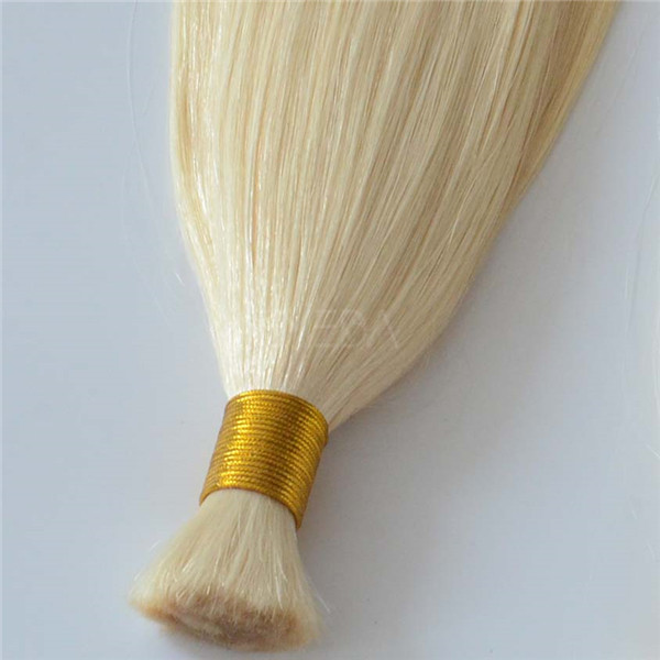 UK 20inch #60 wholesale hair bulk grade 7A Mongolian hair YJ18